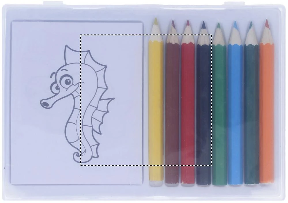 Sada drevených pasteliek – vícebarevné – tlačová plocha – LID PAD
