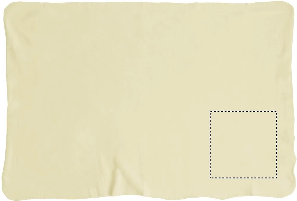 Fleecová deka s mackom – tlačová plocha – BLANKET