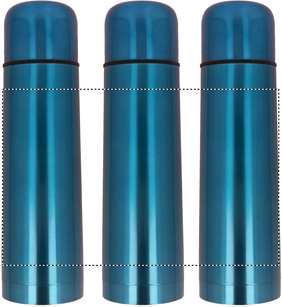 Termoska – tyrkysová – tlačová plocha – 360 LASER