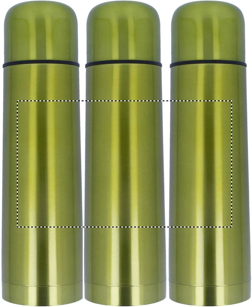 Termoska – limetková – tlačová plocha – Dookola (rotačná sieťotlač)