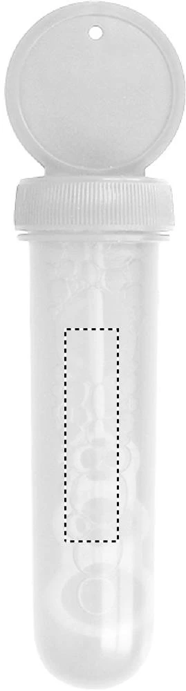 Bublifuk – bílá – tlačová plocha – BOTTLE