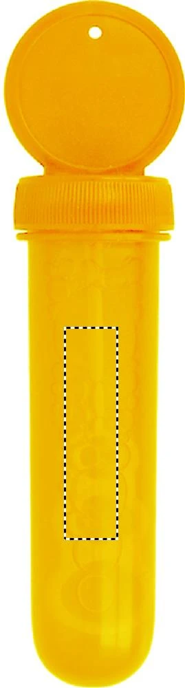 Bublifuk – žlutá – tlačová plocha – BOTTLE