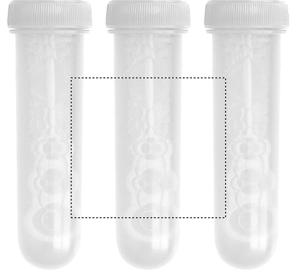 Bublifuk – bílá – tlačová plocha – BOTTLE DL