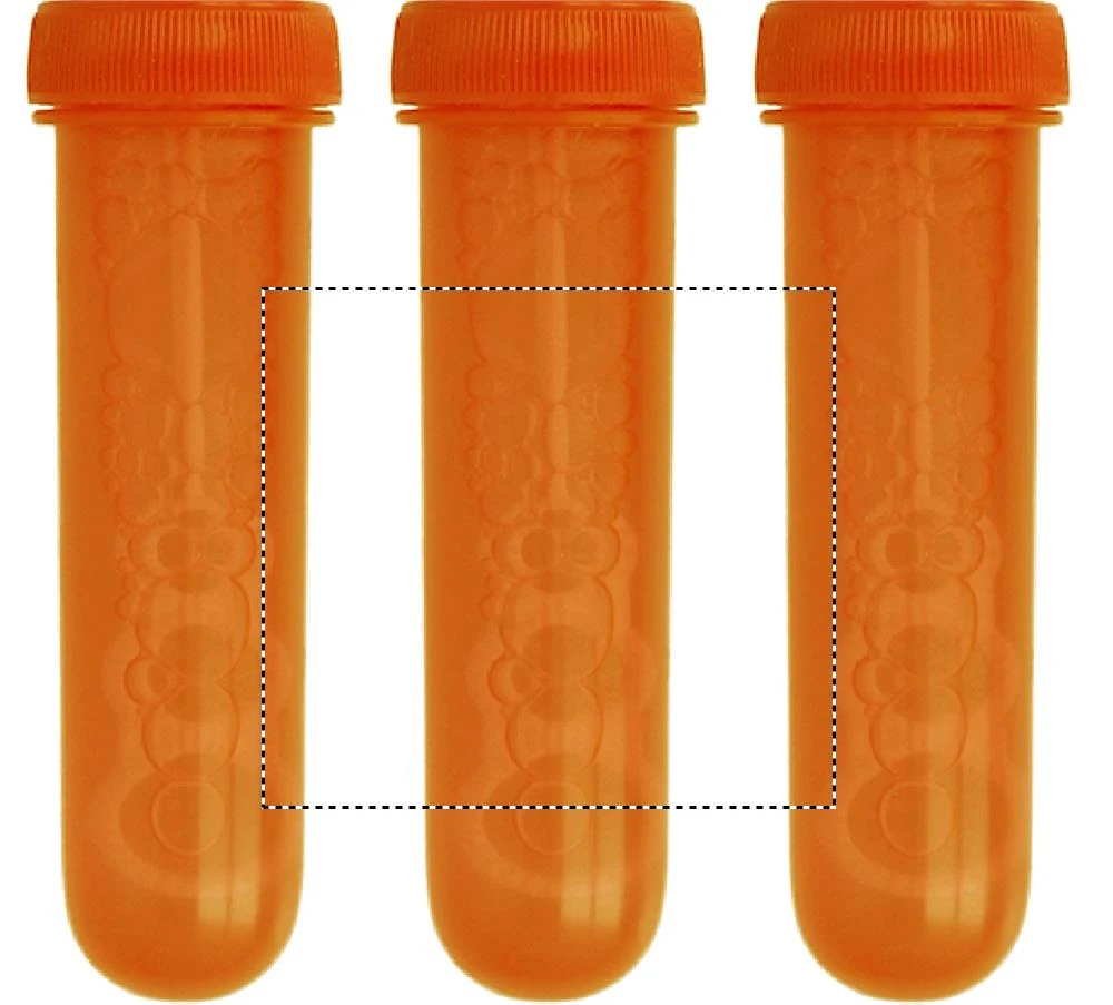 Bublifuk – oranžová – tlačová plocha – BOTTLE DL