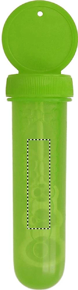 Bublifuk – limetková – tlačová plocha – BOTTLE BACK