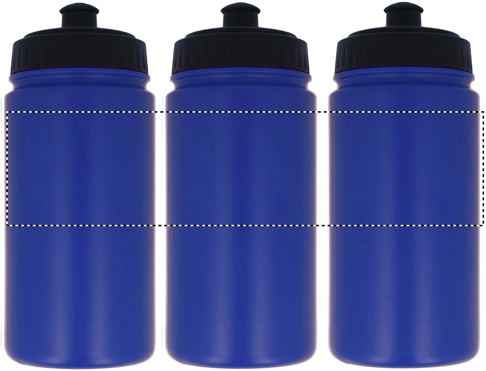 Športová fľaša na pitie – královská modř – tlačová plocha – BOTTLE DL