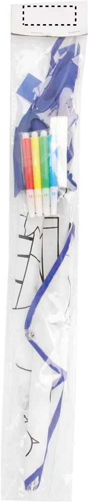 Lietajúci drak – modrá – tlačová plocha – LABEL