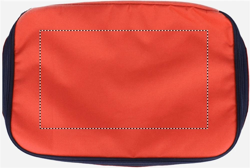 600D chladiaca taška – červená – tlačová plocha – FLAP