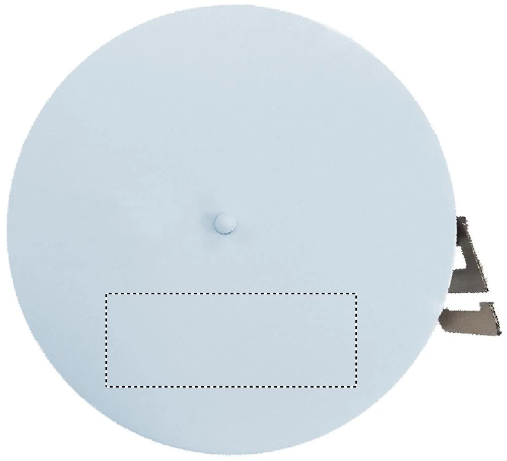 BMI meter – bílá – tlačová plocha – BACK LOWER