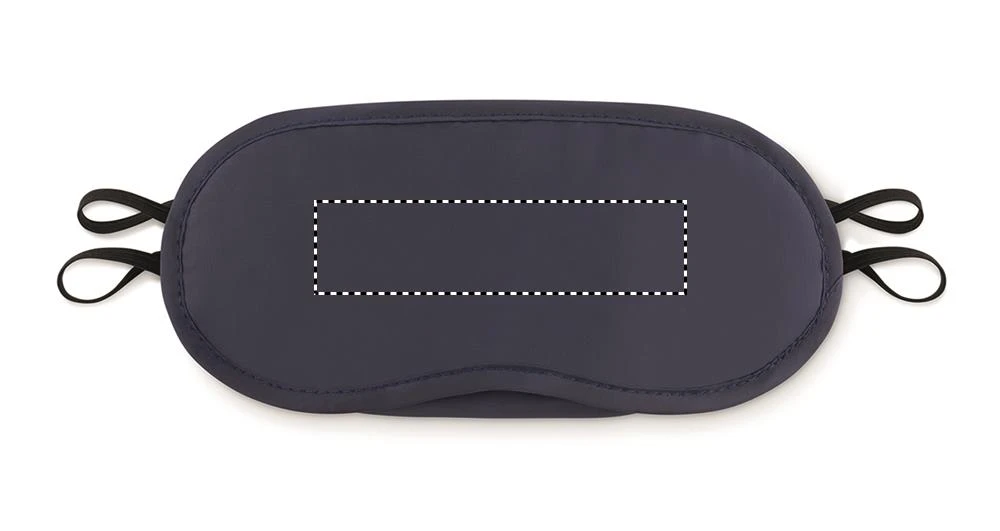 Maska na oči – modrá – tlačová plocha – MASK