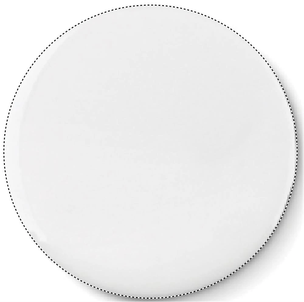 Malý odznak – matná stříbrná – tlačová plocha – INLAY