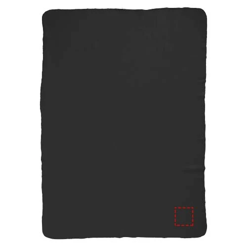 Deka a vak Huggy – černá – tlačová plocha – Deka
