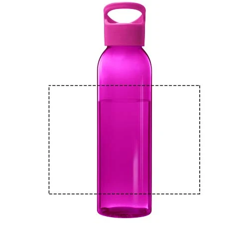Fľaša Sky – magenta – tlačová plocha – Po obvode