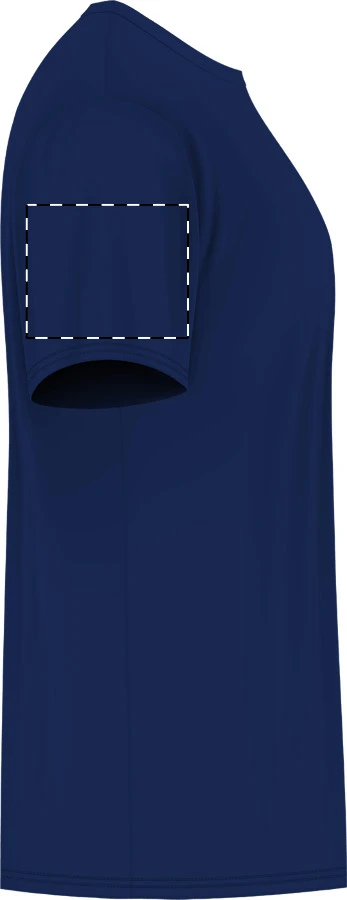 GI64000 tričko z krúžkovanej bavlny - Gildan – dark blue – tlačová plocha – Pravý rukáv