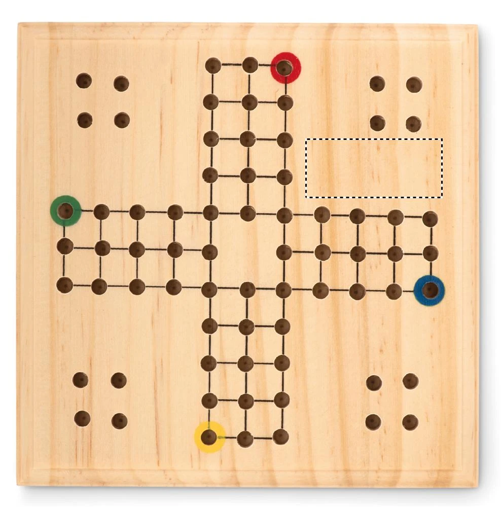 Hra Človeče nehnevaj sa – barva dřeva – tlačová plocha – BOARD 1