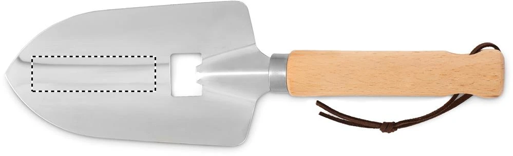 Otvárač v tvare lopatky – barva dřeva – tlačová plocha – SHOVEL TOP