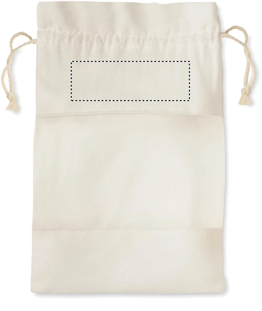 Kúpeľňový set v sáčku – béžová – tlačová plocha – POUCH FRONT