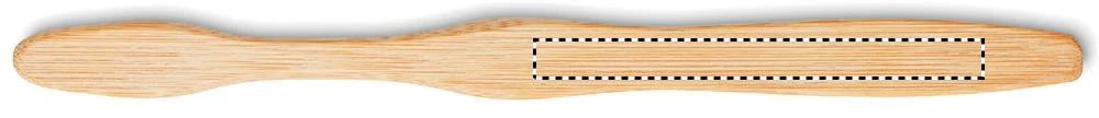 Bambusová kefka na zuby – černá – tlačová plocha – TOOTHBRUSH SIDE1