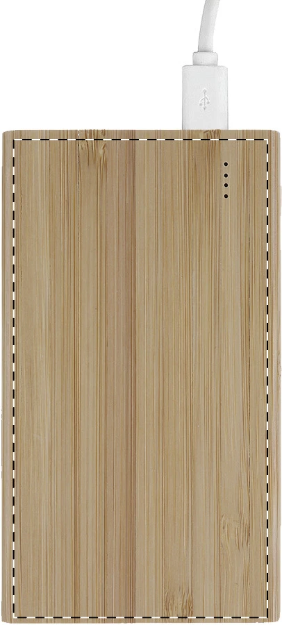Booster power banka – natural – tlačová plocha – Vrchná časť