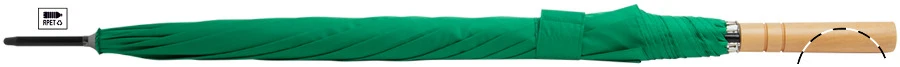Asperit dáždnik – green – tlačová plocha – Rukoväť
