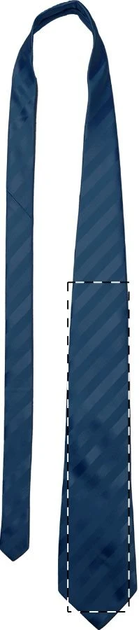 Stripes kravata – dark blue – tlačová plocha – Predná strana