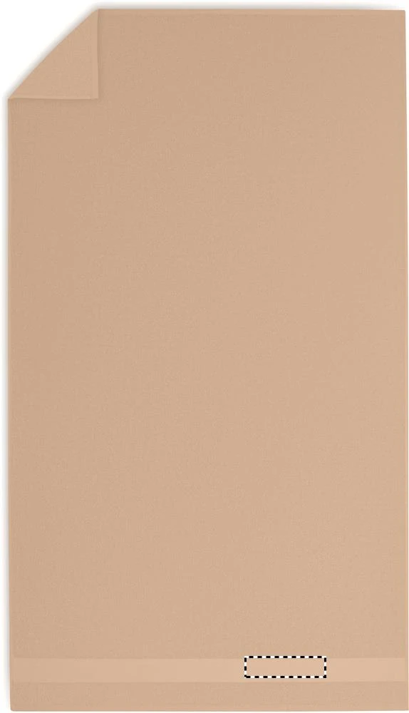 Uterák, prírodná bavlna 180x100 – slonovina – tlačová plocha – STRIP RIGHT 2