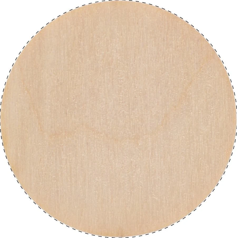 OXO Creative piškvorky Creative – natural – tlačová plocha – Drevená časť - zadná strana