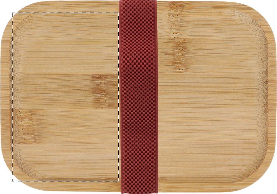 Curroca box na jedlo – natural – tlačová plocha – Vrch - ľavá strana