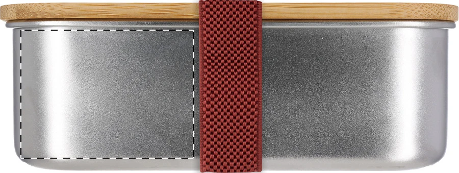 Curroca box na jedlo – natural – tlačová plocha – Predná strana - ľavá