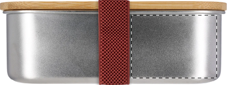 Curroca box na jedlo – natural – tlačová plocha – Predná strana - pravá