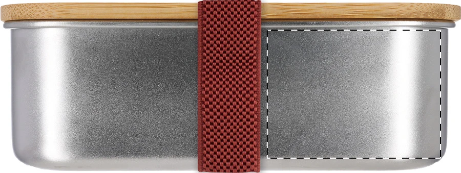 Curroca box na jedlo – natural – tlačová plocha – Zadná strana - ľavá strana