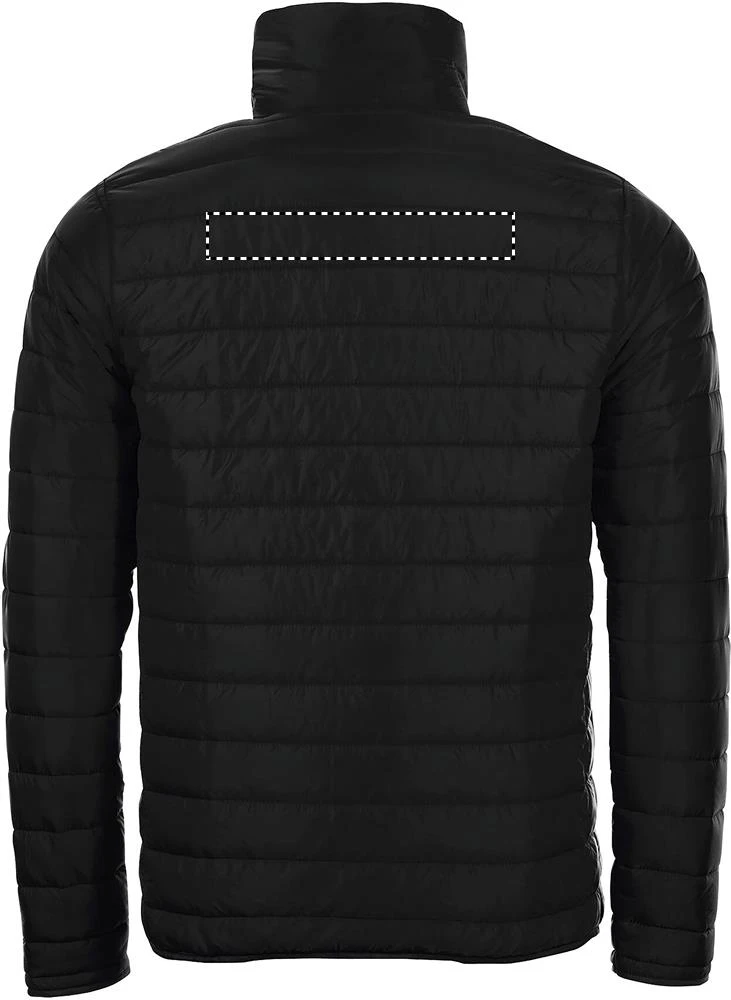 Ride - pánska bunda - 180 g - Sol's – navy – tlačová plocha – Zadná strana