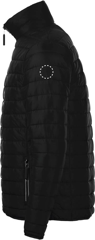 Ride - pánska bunda - 180 g - Sol's – navy – tlačová plocha – Ľavý rukáv
