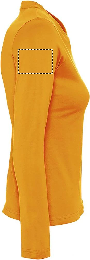 Majestic dámske tričko 150g - Sol's – tlačová plocha – Pravý rukáv