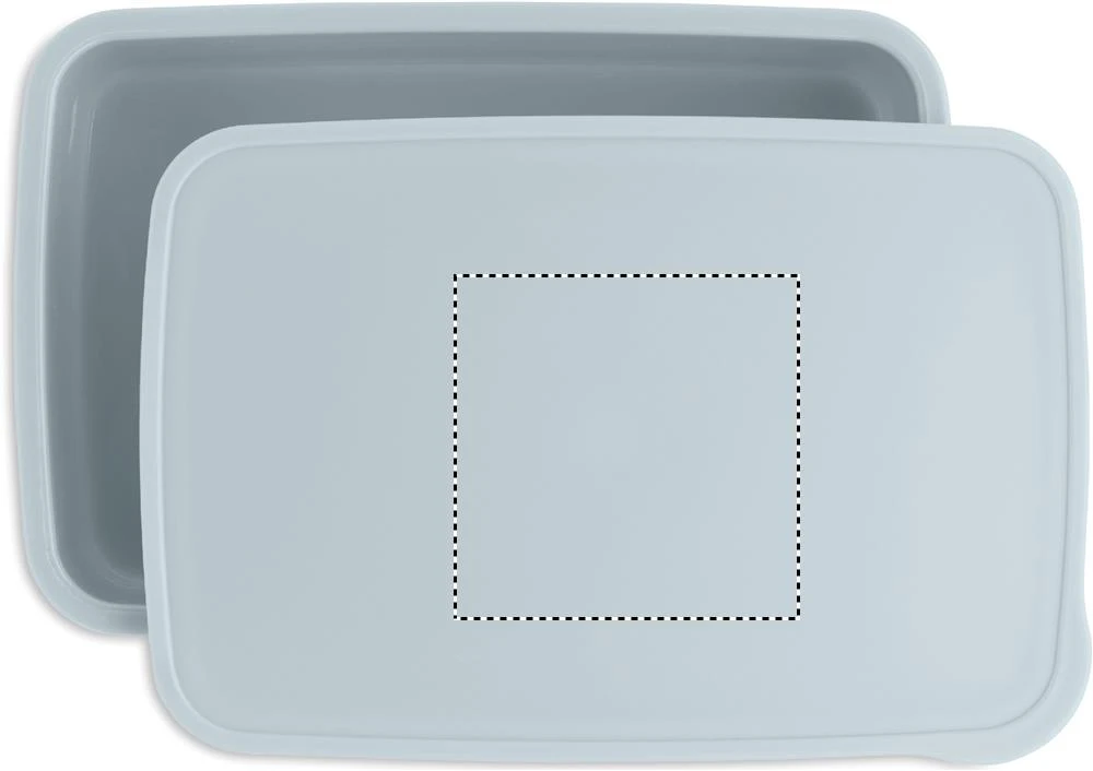 PP Obedný box s keramikou – dětská modrá – tlačová plocha – Veko