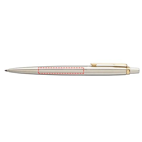Guľôčkové pero Jotter SS - Parker - Parker – nerezová ocel – tlačová plocha – Guľôčkové pero – telo