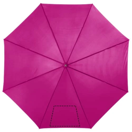 Automatický dáždnik Lisa 23 palcový – magenta – tlačová plocha – 1. panel