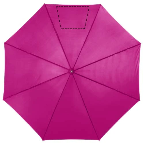 Automatický dáždnik Lisa 23 palcový – magenta – tlačová plocha – 5. panel
