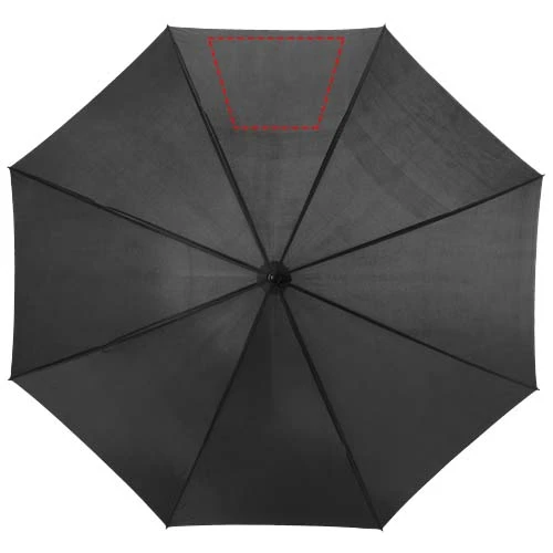 Automatický dáždnik Berry 23 palcový – černá – tlačová plocha – 5. panel
