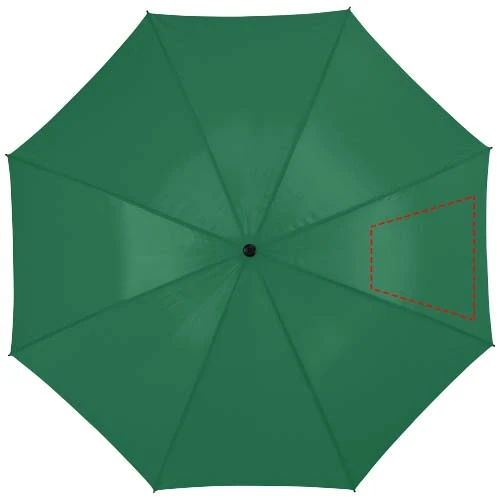 Golfový dáždnik Zeke 30 palcový – zelená – tlačová plocha – 3. panel