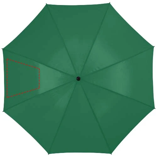 Golfový dáždnik Zeke 30 palcový – zelená – tlačová plocha – 7. panel