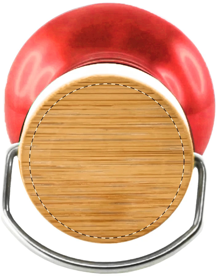 Trilloo tritanová flaša – red – tlačová plocha – Čiapka