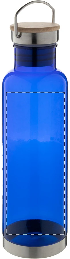 Trilloo tritanová flaša – blue – tlačová plocha – Predná strana