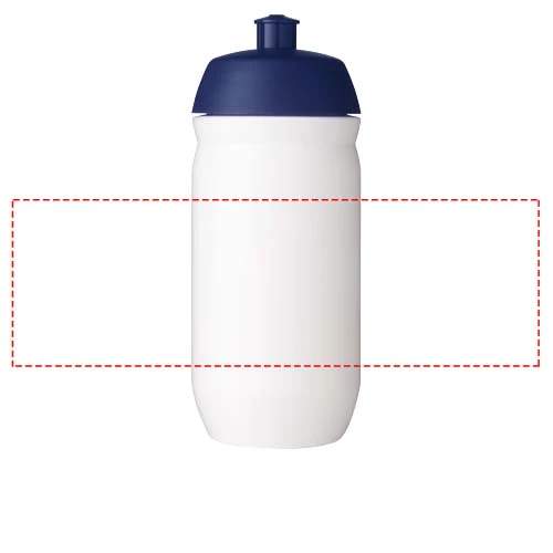 HydroFlex ™ 500 ml športová fľaša – modrá – tlačová plocha – Po obvode