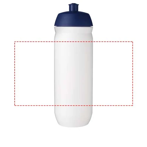 HydroFlex ™ 750 ml športová fľaša – modrá – tlačová plocha – Po obvode