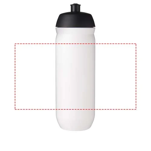 HydroFlex ™ 750 ml športová fľaša – černá – tlačová plocha – Po obvode
