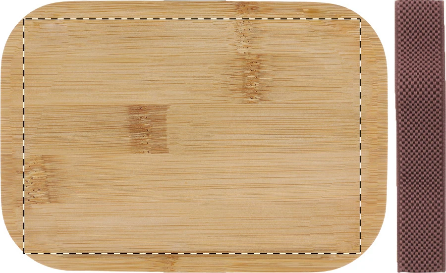 Goreng obedár – natural – tlačová plocha – Vrchná časť krabice