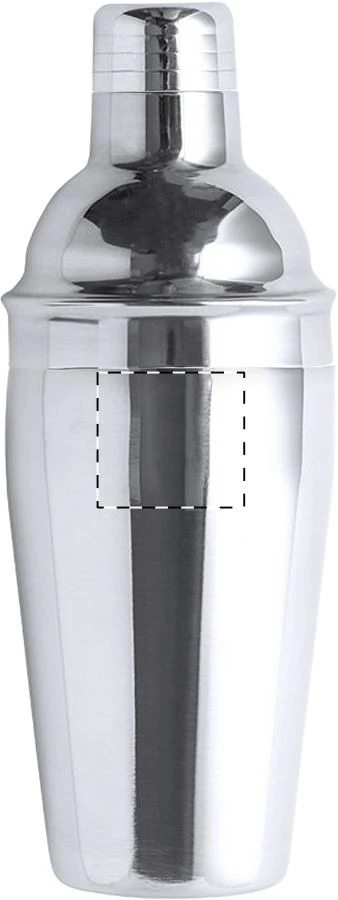 Coleman koktailový set – silver – tlačová plocha – Predná strana