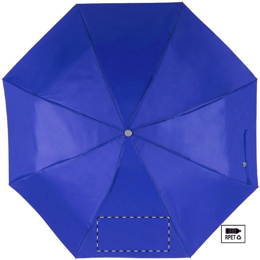 Dissem RPET dáždnik – dark blue – tlačová plocha – Panel 7