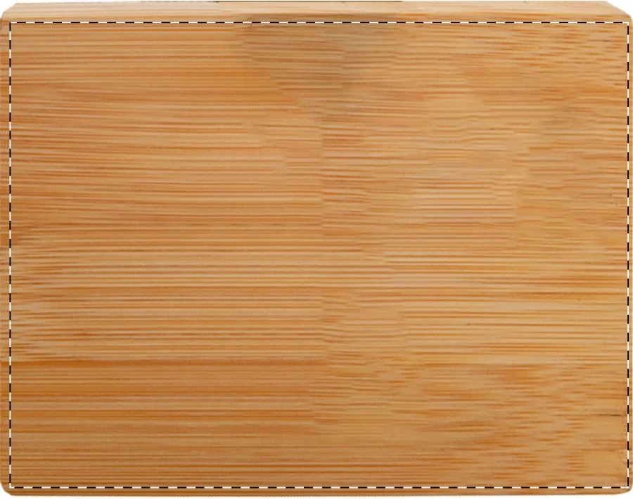 Sagano poznámková kocka – natural – tlačová plocha – Ľavá strana